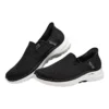 Go Walk 6 Schuhe «Schwarz-Weiss»
