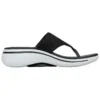 Go Walk Arch Fit Sandale «Black White»
