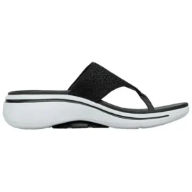 Go Walk Arch Fit Sandale «Black White»