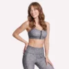 Go Walk Evolution BH mit Reissverschluss vorne und Print