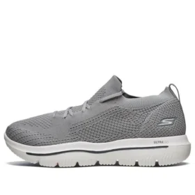 Go Walk Evolution Ultra Low-Top «Hellgrau-Weiss»