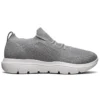 Go Walk Evolution Ultra Low-Top «Hellgrau-Weiss»