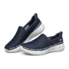 Go Walk Joy Low-Top-Slipper Blau/Weiss