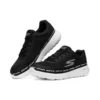 Go Walk Max Low-Top Sneaker Schwarz/Weiss