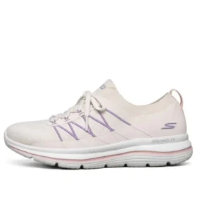 Go Walk Stretch Fit Laufschuhe Weiss/Rosa/Lila