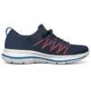 Go Walk Stretch Fit Sportschuhe Blau/Weiss/Orange