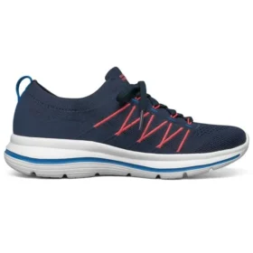 Go Walk Stretch Fit Sportschuhe Blau/Weiss/Orange