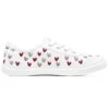 Goldcrown x Skechers Bobs B Cool Low-Top Sneaker Weiss/Rot