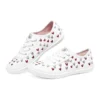 Goldcrown x Skechers Bobs B Cool Low-Top Sneaker Weiss/Rot