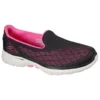 GOwalk 6 Cosmic Force Loafers Schwarz/Pink