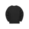 Grafik-Crew-Pullover „Schwarz Weiss Rosa Blau Grau“