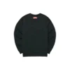 Grafik-Crew-Pullover „Schwarz-Weiss-Rot“
