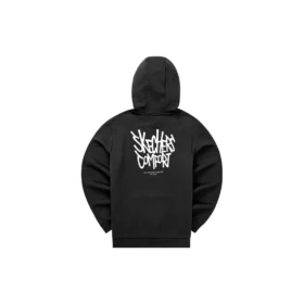 Grafik-Hoodie „Black White“