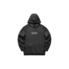 Grafik-Hoodie „Weiss Schwarz Rot Blau“