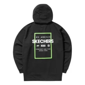 Grafik-Hoodies «Black White Green»