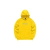 Grafik-Hoodies „Gelb-Weiss-Blau“