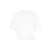 Grafik-T-Shirt „Weiss Schwarz“