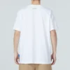 Grafik-T-Shirt „White Orange“