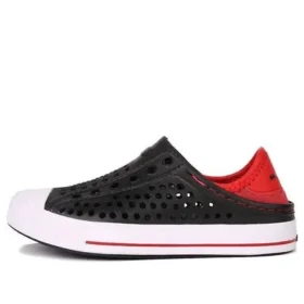 Guzman Slippers «Black Red»
