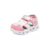 Heart Lights Sandalen «Pink White»