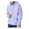 Hoodie mit Grafikprint „Purple White“