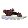 Hypno Splash Klettverschluss-Sandalen mit offener Zehenpartie für grosse Jungen, rot