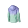 Jacke mit durchgehendem Reissverschluss «Green Purple»