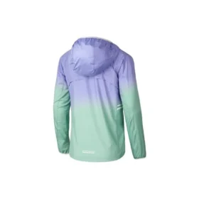 Jacke mit durchgehendem Reissverschluss «Green Purple»