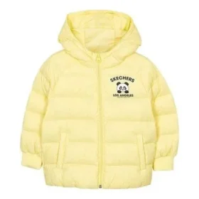 Jacke mit Logo-Print „Gelb Schwarz Weiss“
