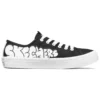 Jeremyville x Skechers V»Lites Low-Top Sneaker Schwarz/Weiss