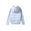 Kapuzen-Daunenjacke aus Gewebe „Teal“