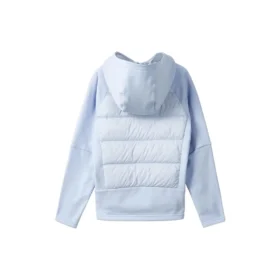 Kapuzen-Daunenjacke aus Gewebe „Teal“