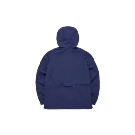 Kapuzen-Windjacke, leichte, dünne Freizeitjacke „Blau-Weiss“