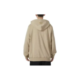 Kapuzenjacke mit durchgehendem Reissverschluss «Tan»