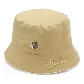 Klassischer Fischer-Hut mit Logo-Buchstabenprint „Tan“