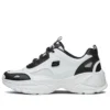 Kozmiks Low-Running-Schuhe Weiss/Schwarz