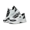 Kozmiks Low-Running-Schuhe Weiss/Schwarz