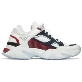 Kraz Sportschuhe Weiss/Rot/Schwarz