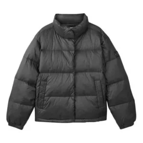 Kurze Daunenjacke „Schwarz Blau Weiss“