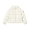 Kurze Daunenjacke „Schwarz Blau Weiss“