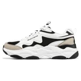 Lander S Schuhe «White Black Beige»