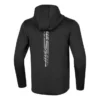 Langarmjacke mit Kapuze und Reissverschluss „Schwarz“
