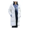 Lange Daunenjacke «White»
