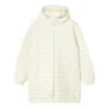 Lange Daunenjacke «White»