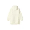 Lange Daunenjacke «White»