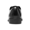LARKEN Leder-Anzugschuhe «Black»