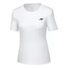 Laufshirt aus Strick, kurzärmelig, weiss