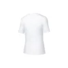 Laufshirt aus Strick, kurzärmelig, weiss