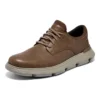 Leder-Freizeitschuhe «Brown»