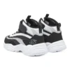 Lite Styles Freizeitschuhe «Black White»